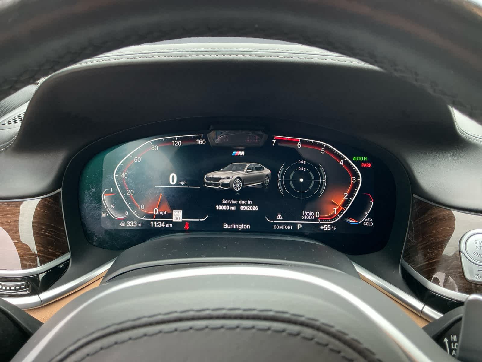 used 2021 BMW 750i car, priced at $39,999