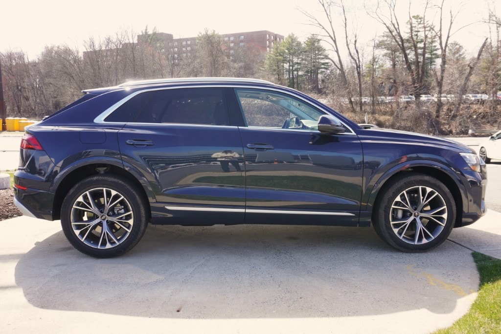 new 2025 Audi Q8 car, priced at $82,645