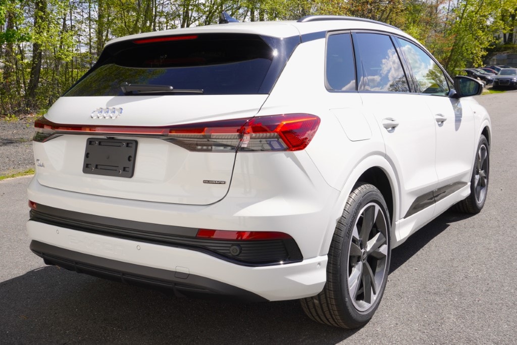 new 2025 Audi Q4 e-tron car, priced at $63,290