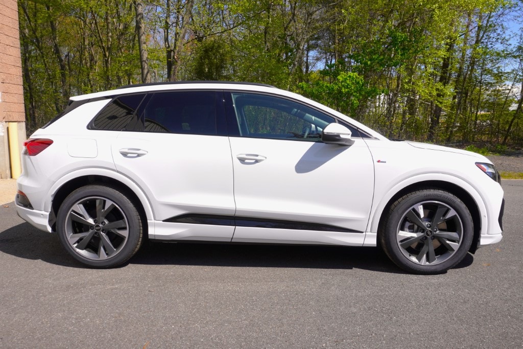 new 2025 Audi Q4 e-tron car, priced at $63,290