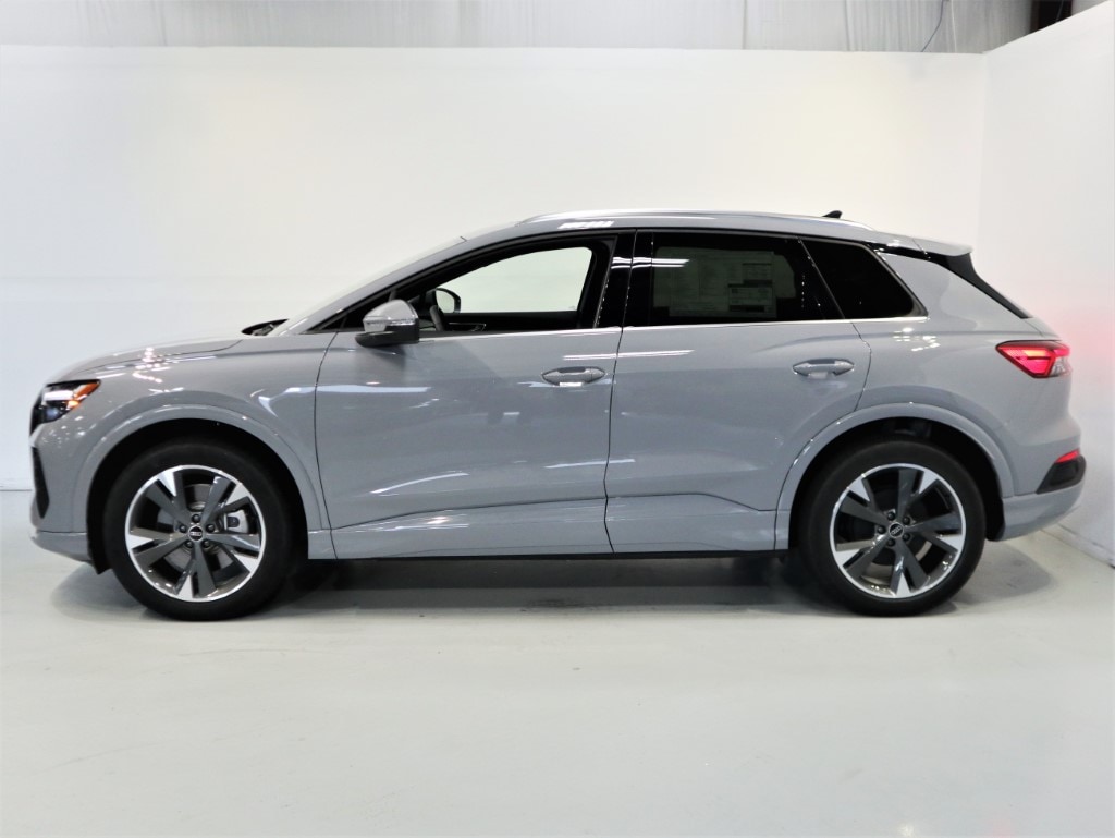 new 2025 Audi Q4 e-tron car, priced at $61,945