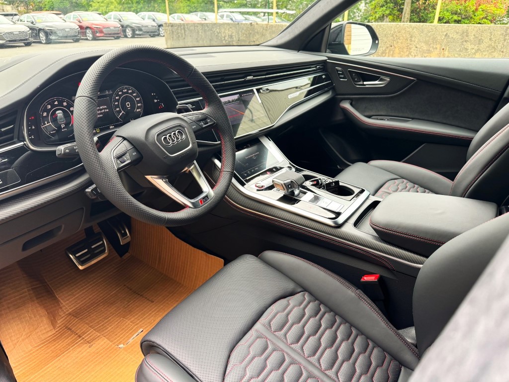 new 2025 Audi RS Q8 car, priced at $146,985