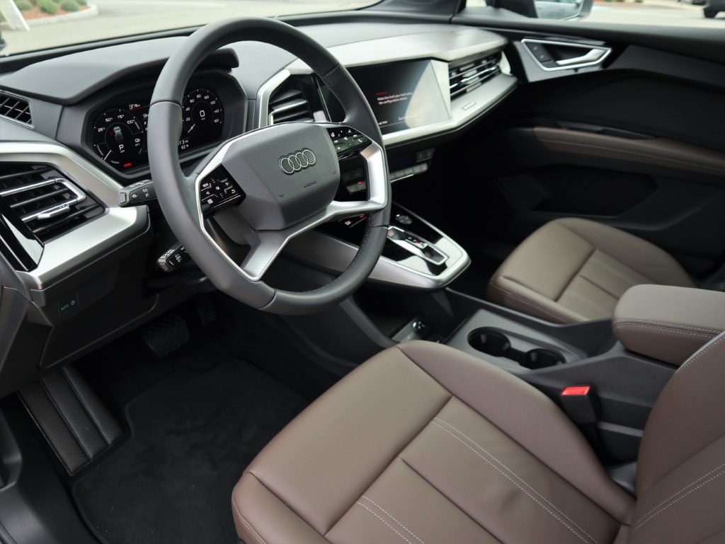 new 2025 Audi Q4 e-tron car, priced at $59,625