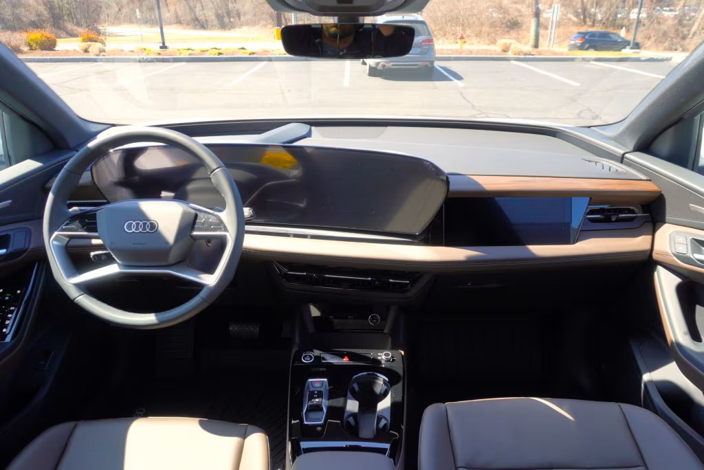 new 2025 Audi Q6 e-tron car, priced at $73,465