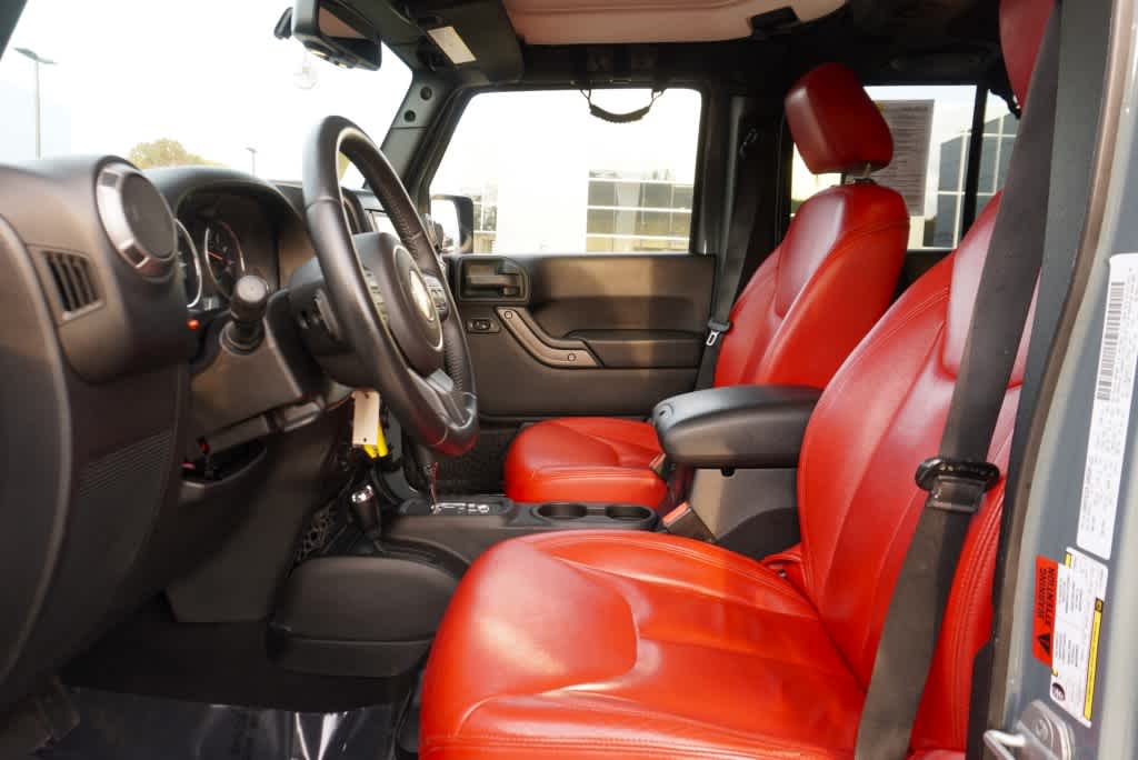 used 2014 Jeep Wrangler Unlimited car, priced at $17,998