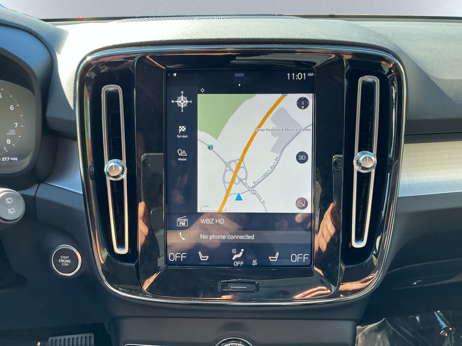 used 2019 Volvo XC40 car, priced at $24,999