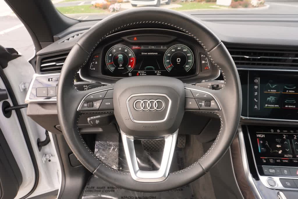 used 2021 Audi Q8 car, priced at $49,998