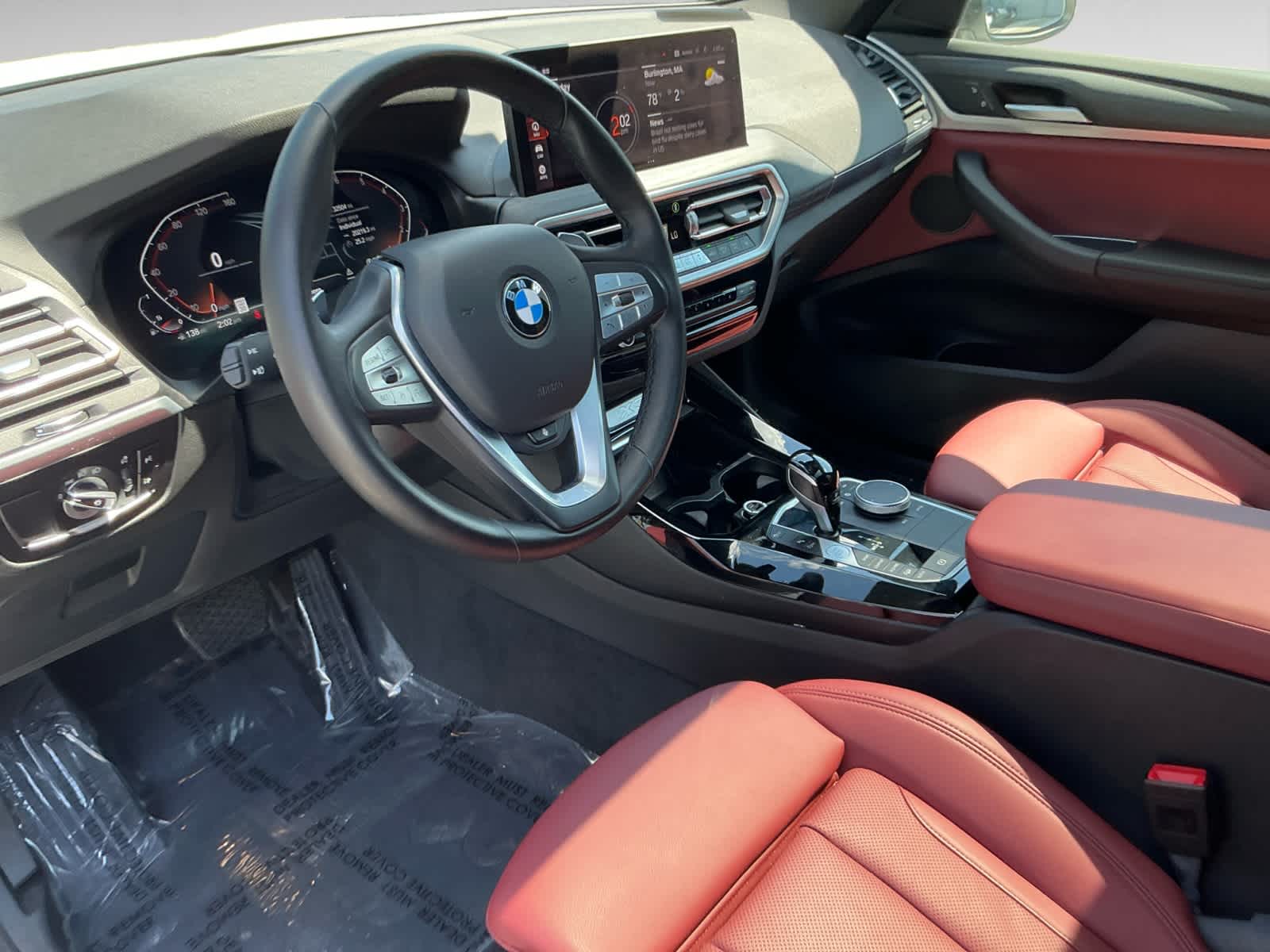 used 2022 BMW X3 car, priced at $35,998