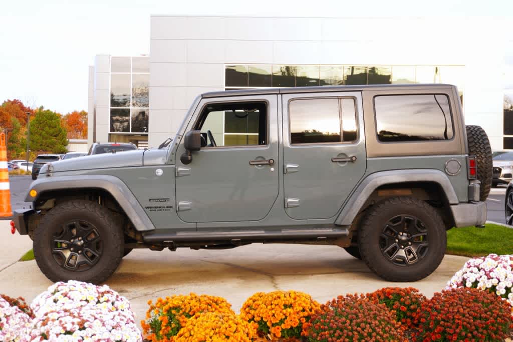 used 2014 Jeep Wrangler Unlimited car, priced at $17,998