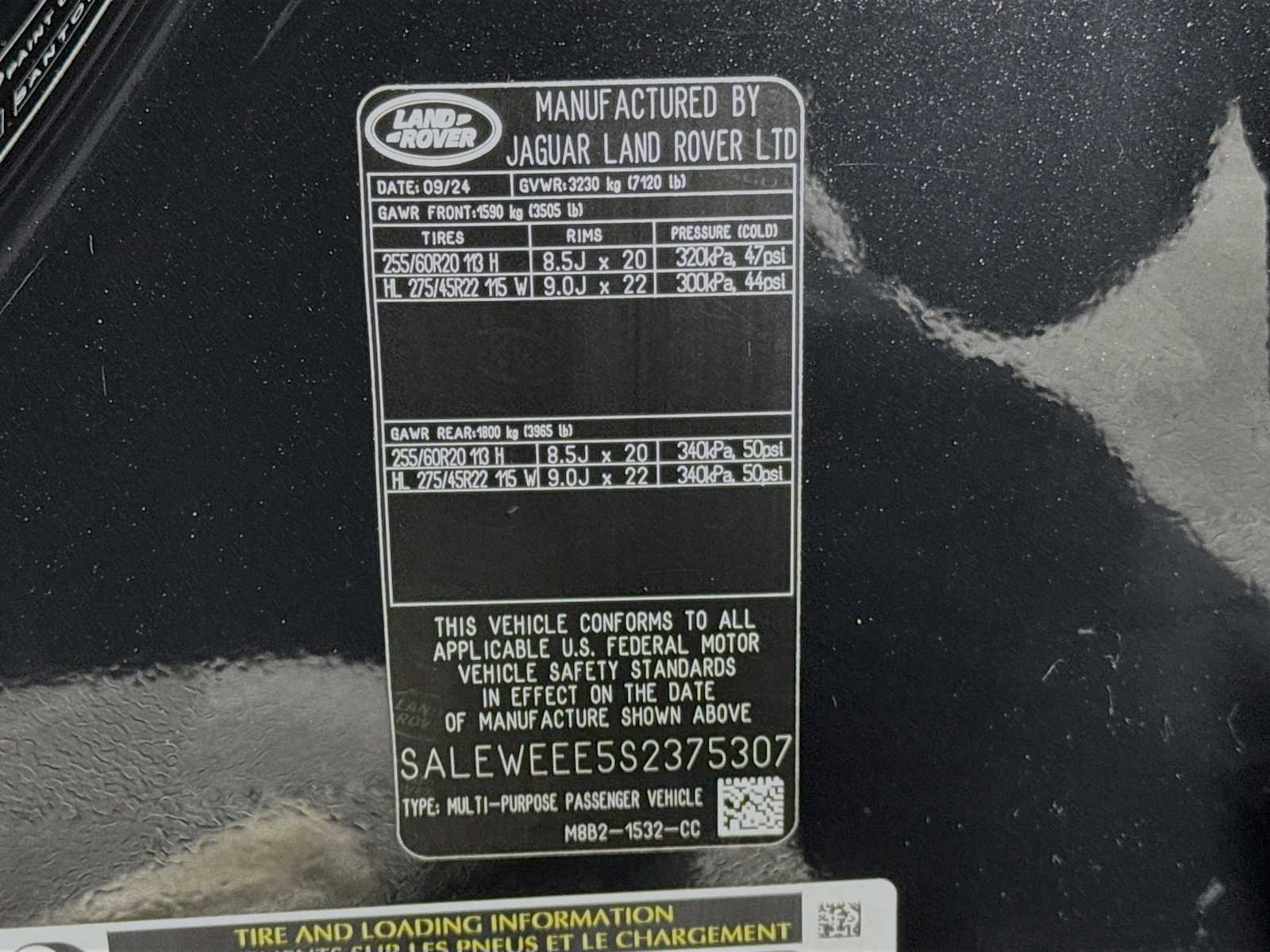 used 2025 Land Rover Defender car, priced at $114,998