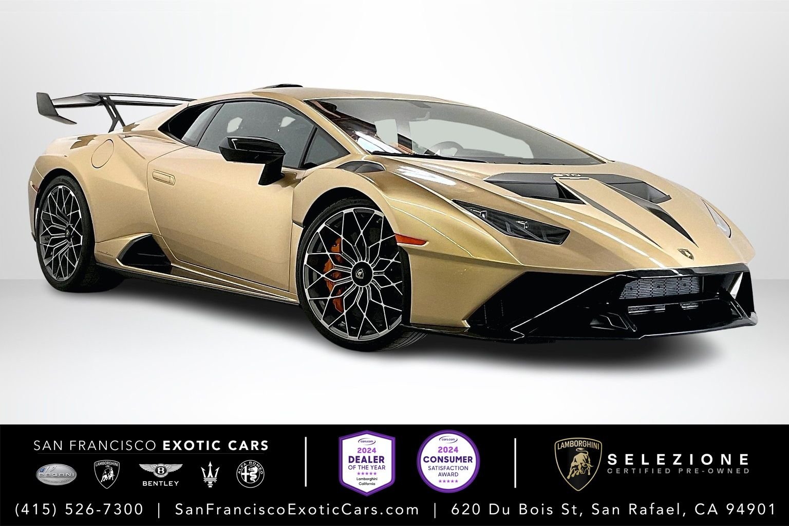 used 2022 Lamborghini Huracan STO car, priced at $359,991