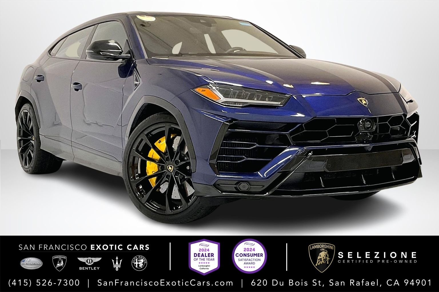 used 2021 Lamborghini Urus car, priced at $219,991