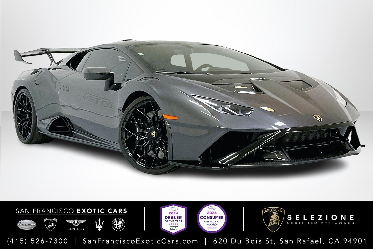 used 2022 Lamborghini Huracan STO car, priced at $379,991