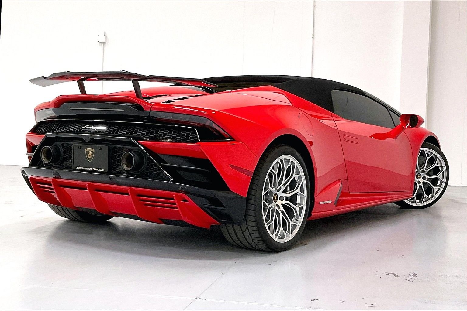 used 2023 Lamborghini Huracan EVO Spyder car, priced at $329,991