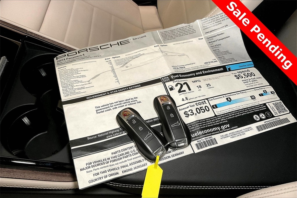 used 2024 Porsche Panamera car, priced at $107,991