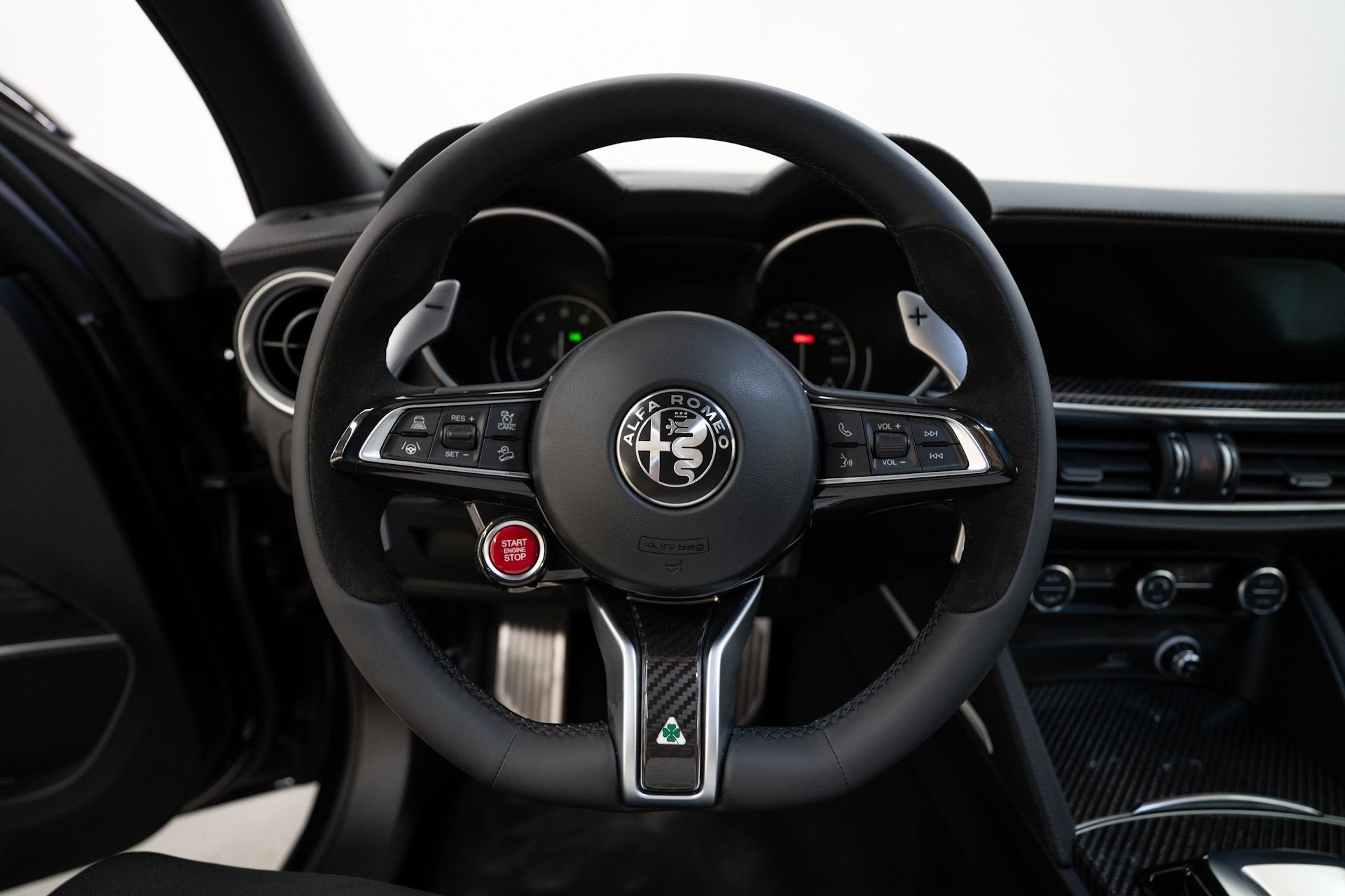 new 2023 Alfa Romeo Stelvio Quadrifoglio AWD car, priced at $97,170