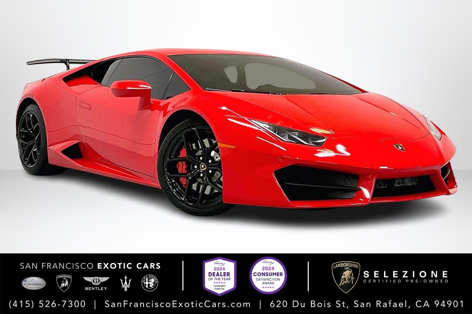 used 2016 Lamborghini Huracan 580-2 car, priced at $179,991