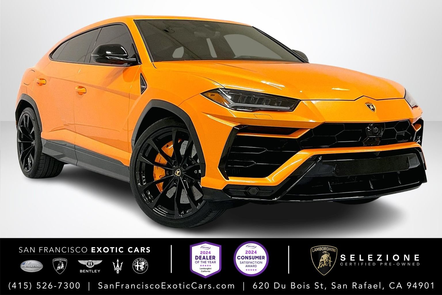 used 2022 Lamborghini Urus car, priced at $224,991