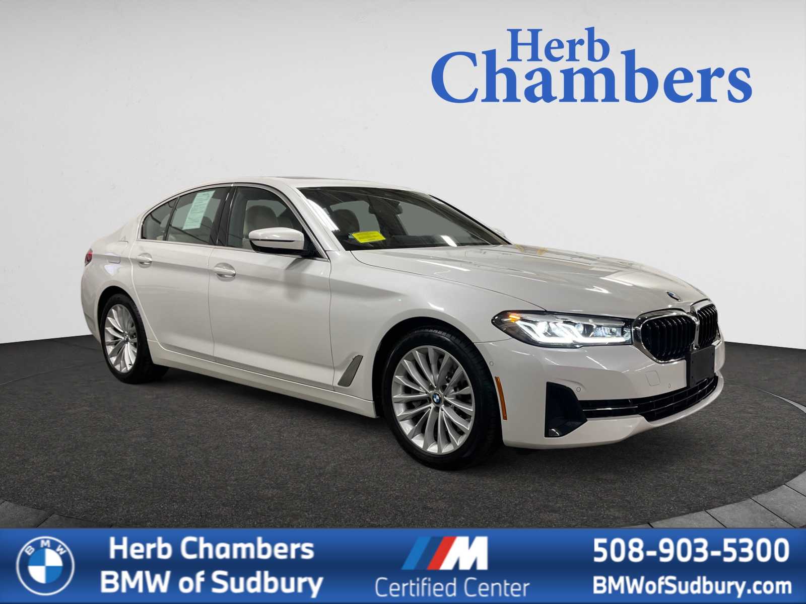 used 2021 BMW 530i car, priced at $28,998