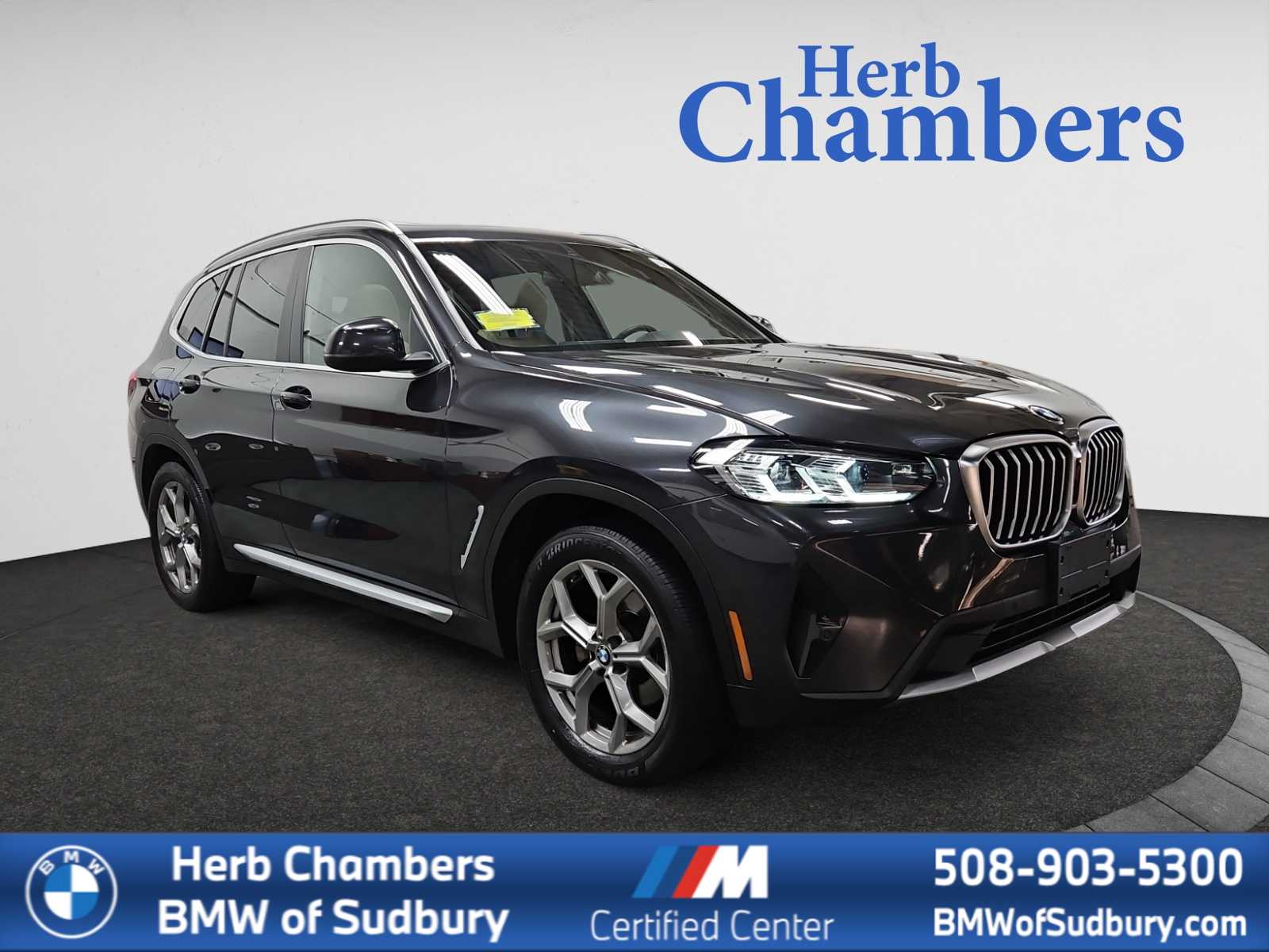 used 2022 BMW X3 car, priced at $35,498