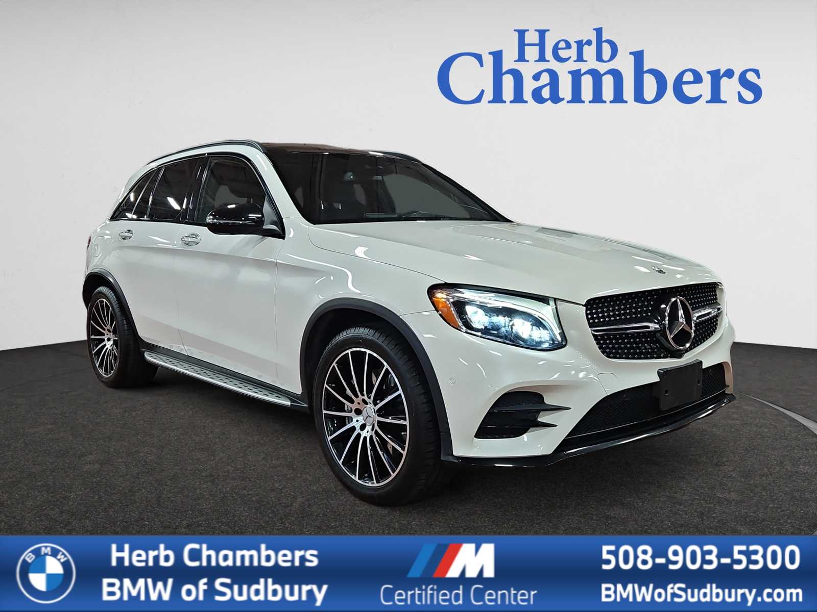 used 2018 Mercedes-Benz AMG GLC 43 car, priced at $29,998