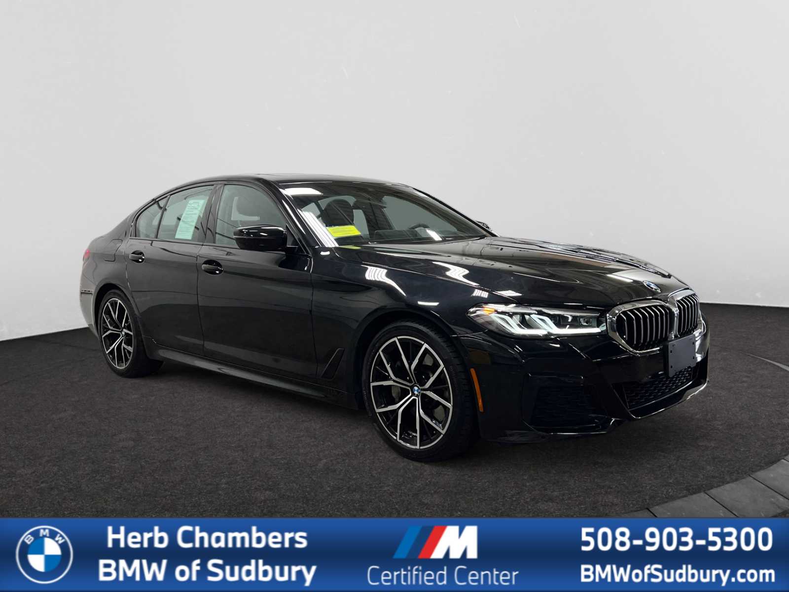 used 2021 BMW 530i car, priced at $43,498