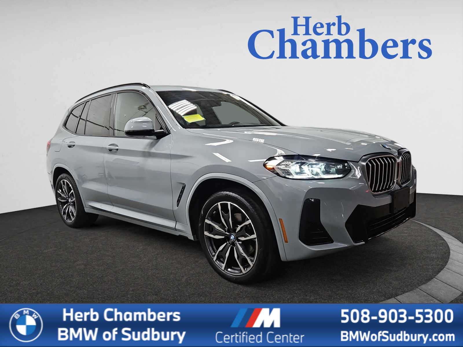 used 2022 BMW X3 car, priced at $34,498