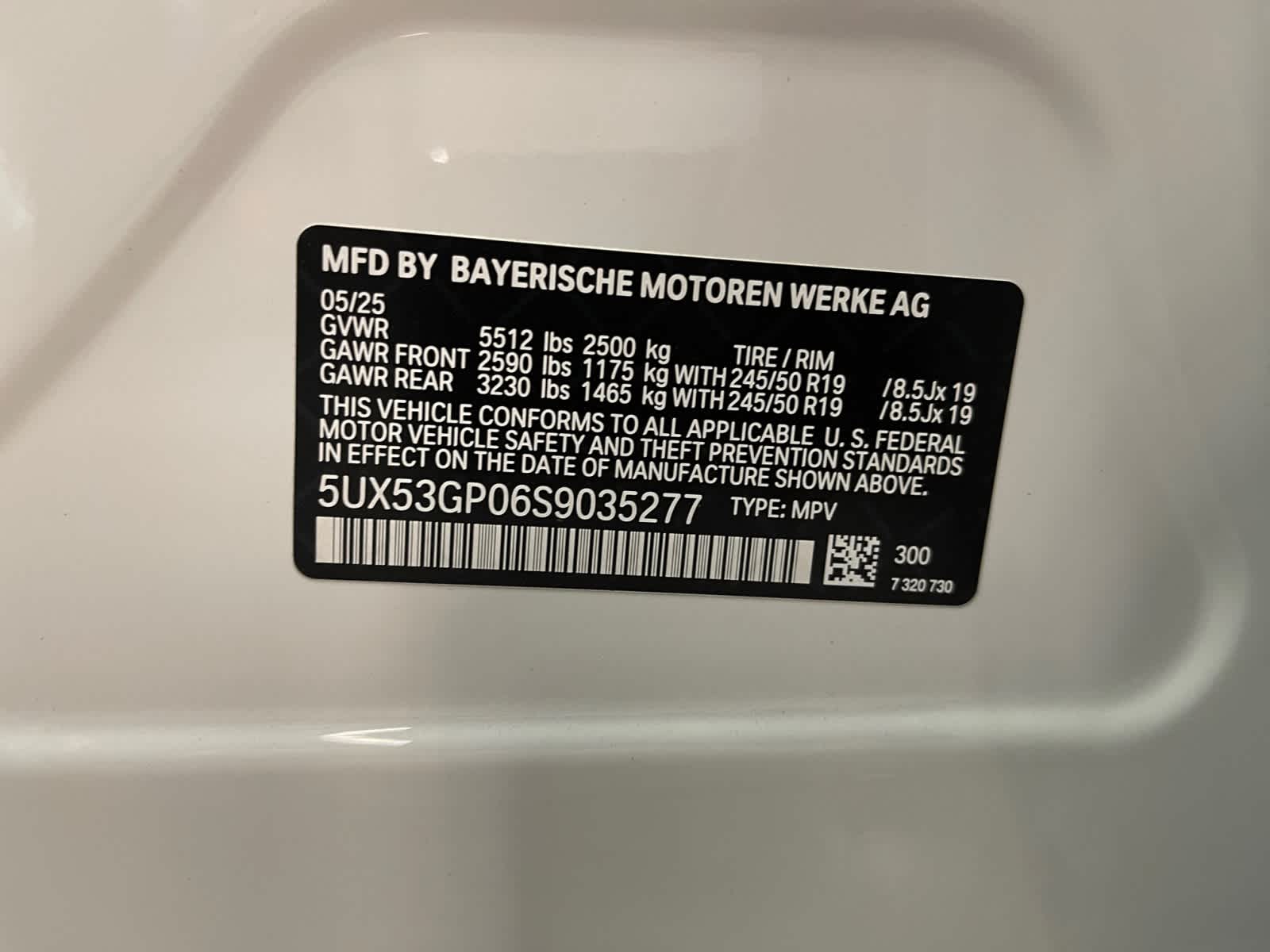 new 2025 BMW X3 car, priced at $54,030