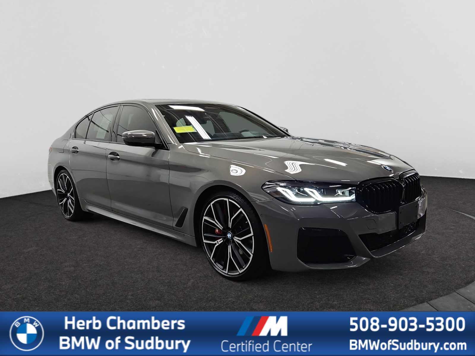 used 2021 BMW M550i car, priced at $59,998