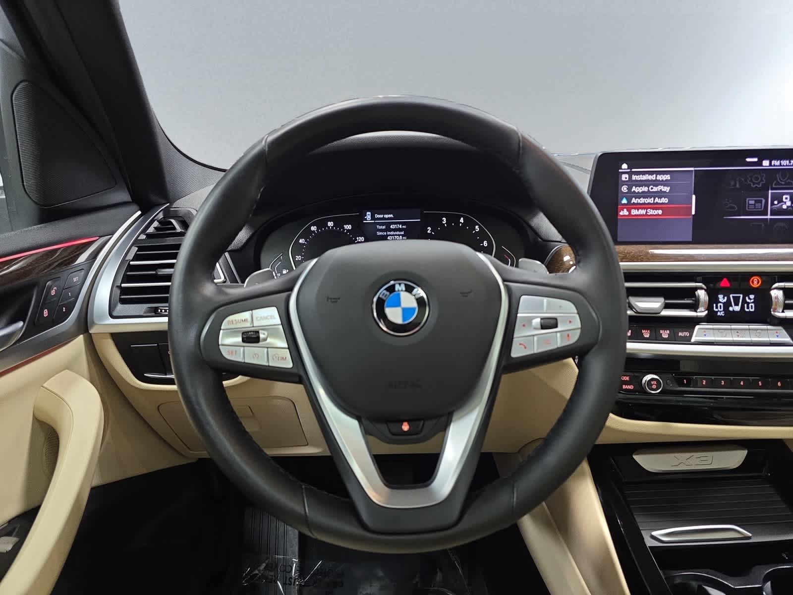 used 2022 BMW X3 car, priced at $35,498
