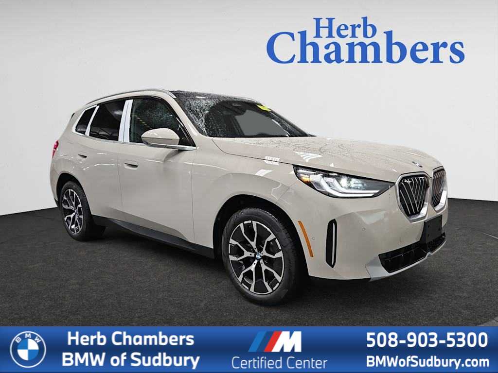 new 2025 BMW X3 car, priced at $53,685