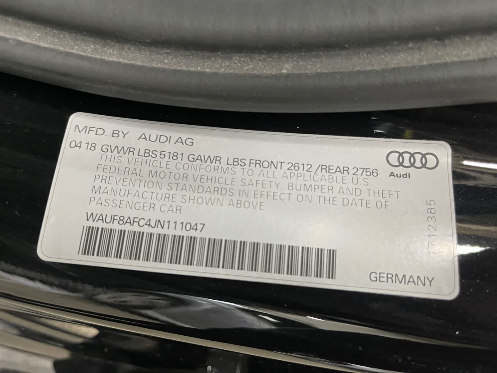 used 2018 Audi A6 car, priced at $13,798