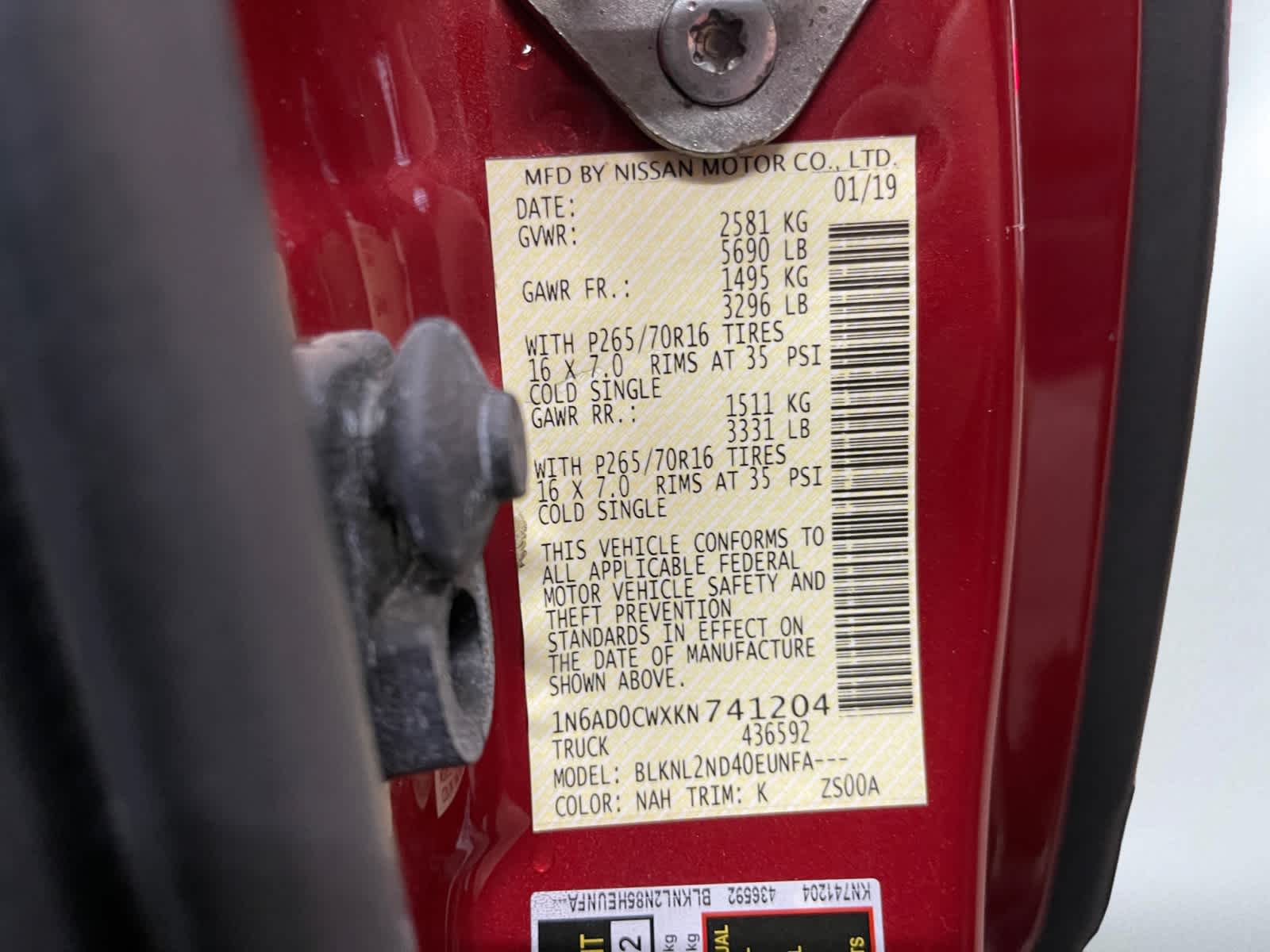 used 2019 Nissan Frontier car, priced at $24,498