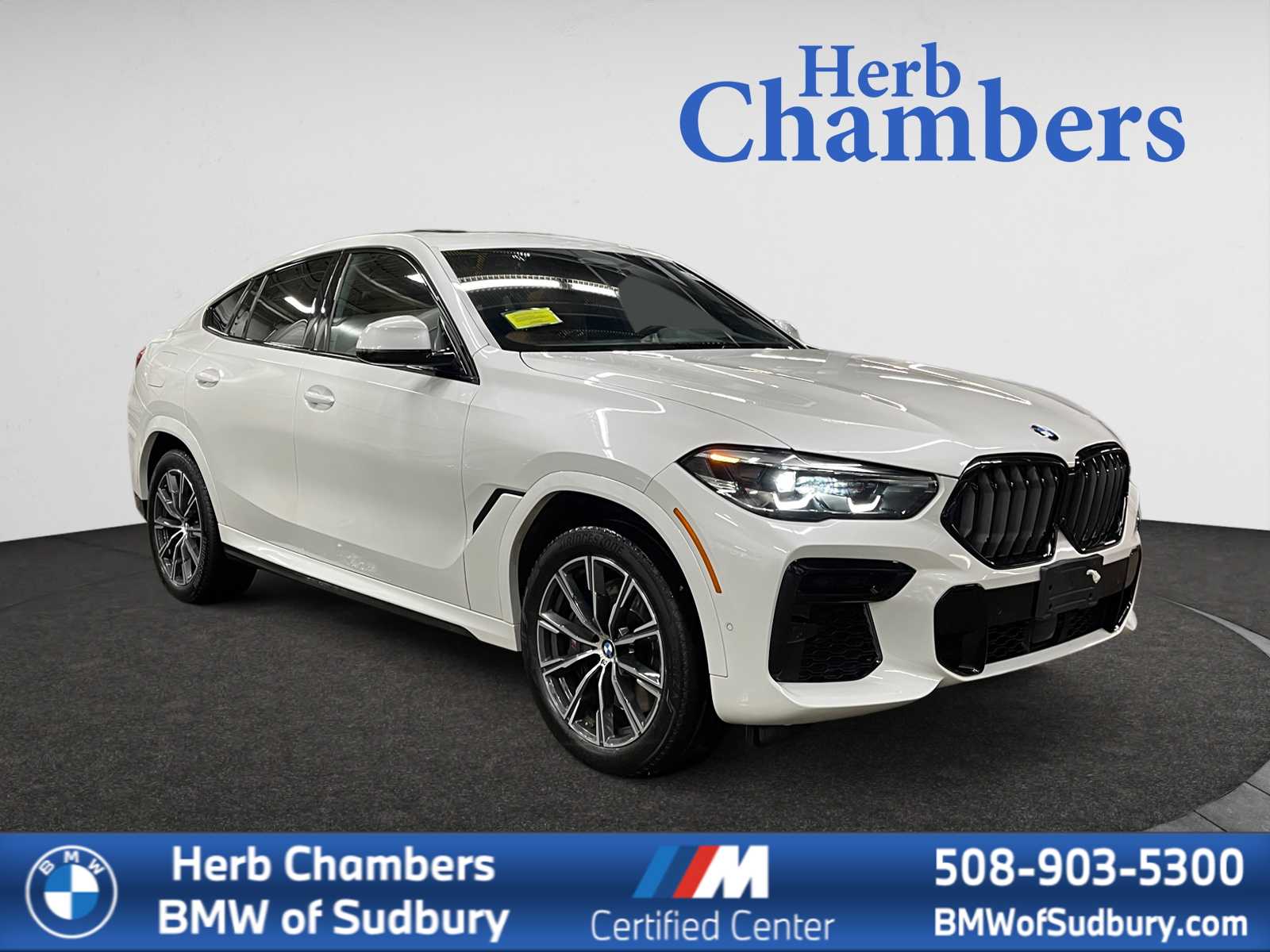 used 2022 BMW X6 car, priced at $61,998