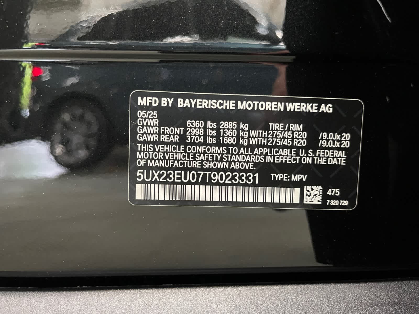 new 2026 BMW X5 car, priced at $75,675