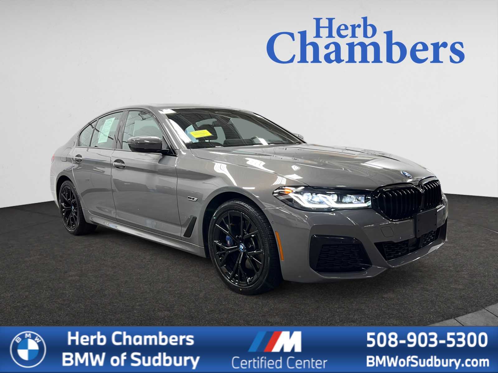 used 2022 BMW 530e car, priced at $46,998