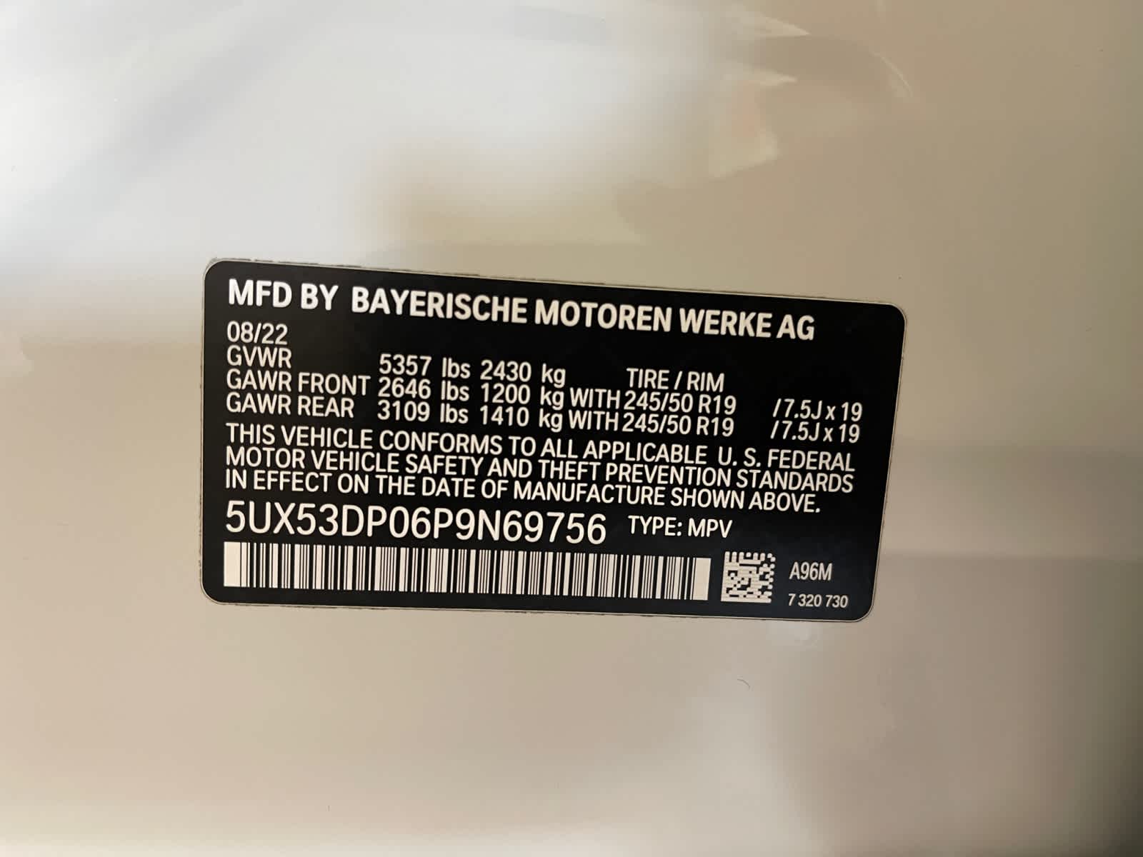 used 2023 BMW X3 car, priced at $38,998