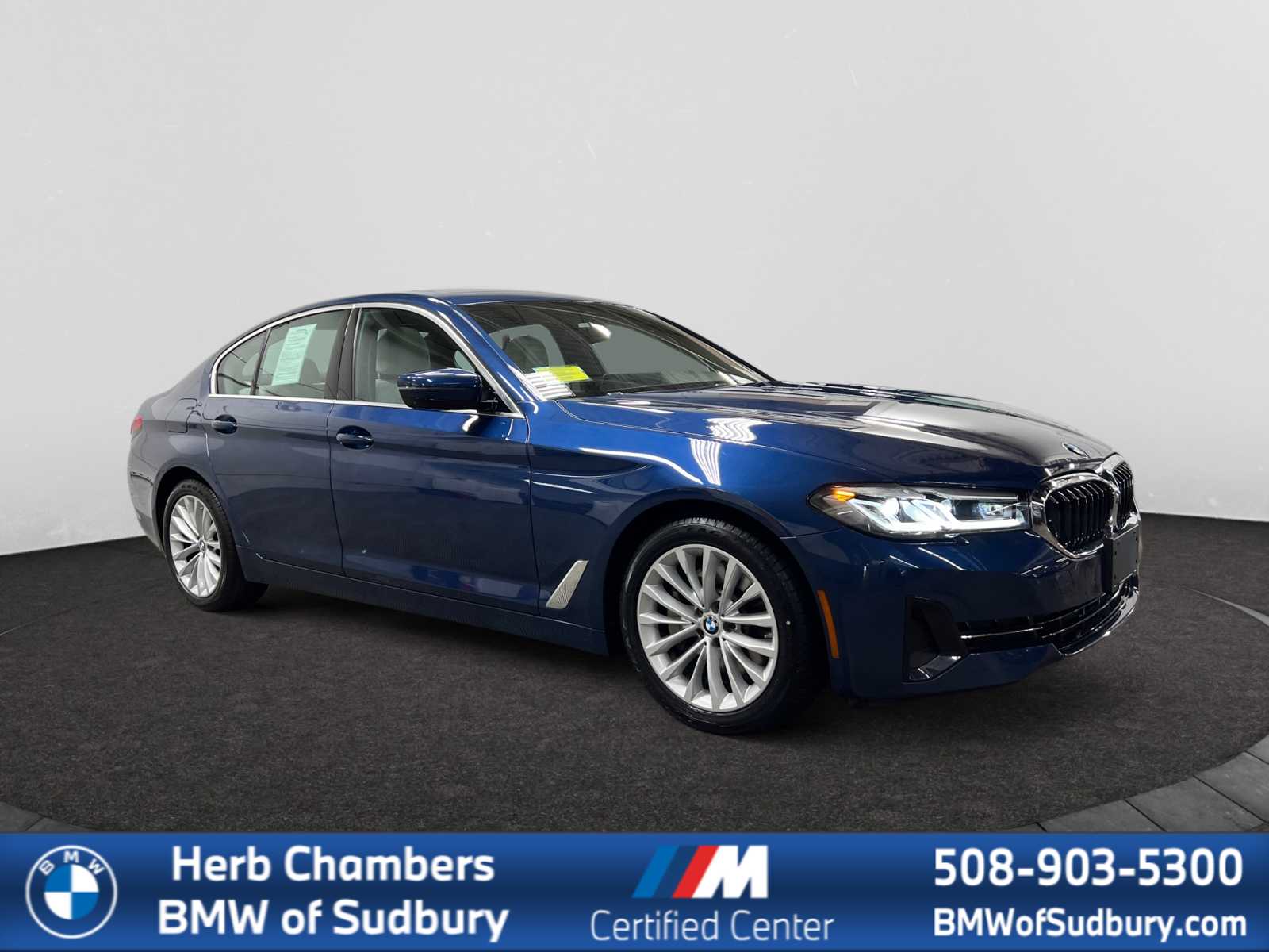 used 2021 BMW 530i car, priced at $40,998