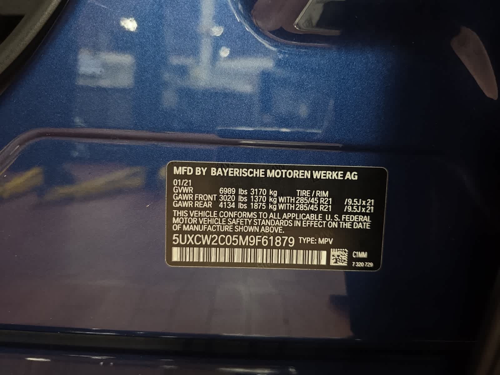 used 2021 BMW X7 car, priced at $47,998