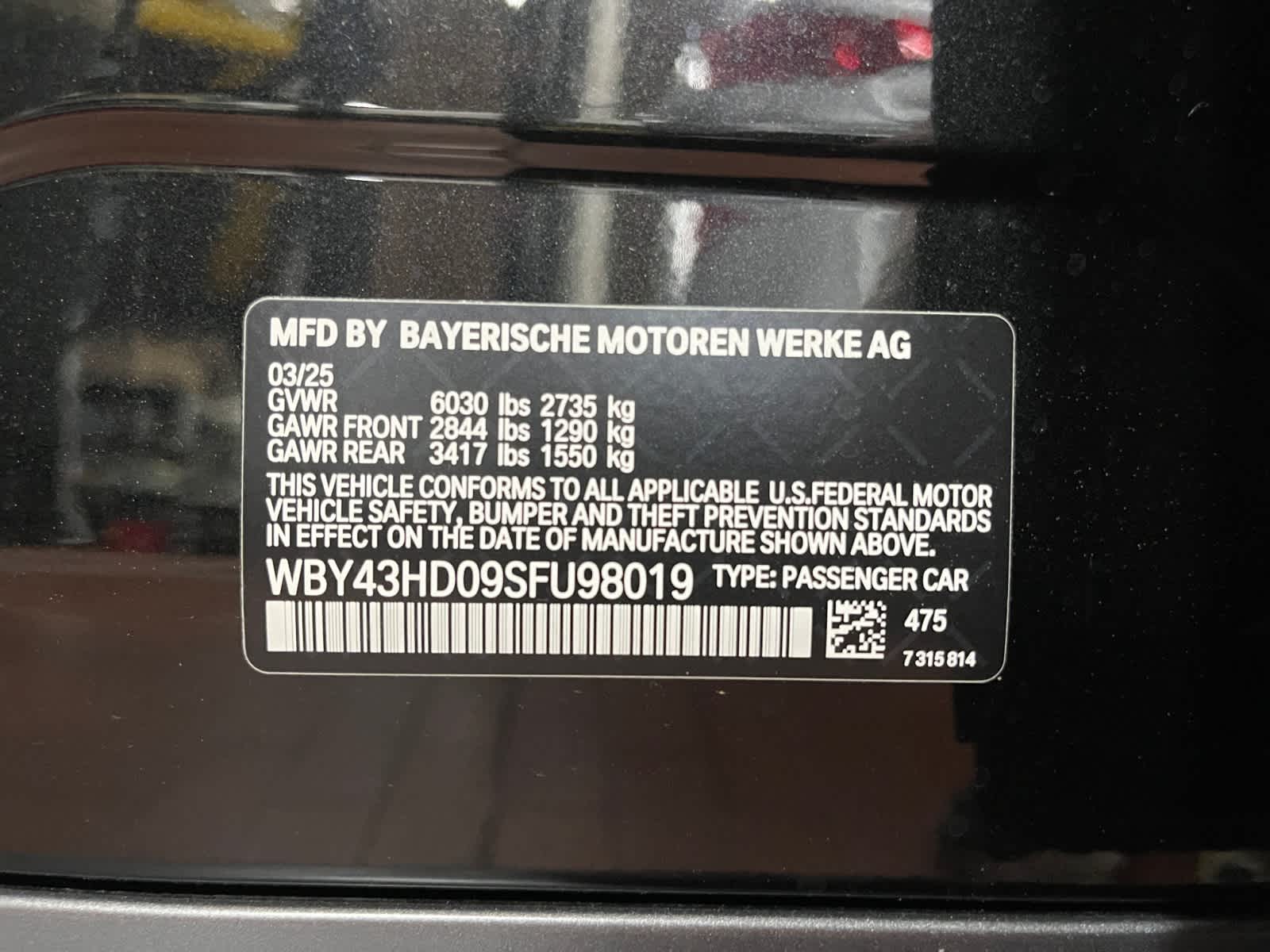 new 2025 BMW i4 car, priced at $67,210