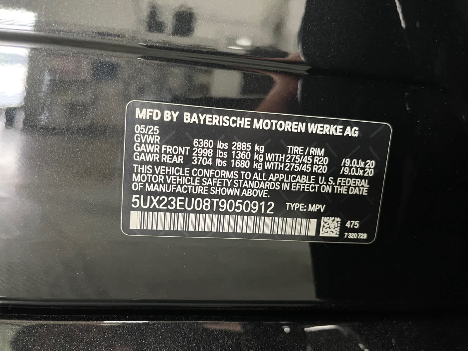 new 2026 BMW X5 car, priced at $78,425