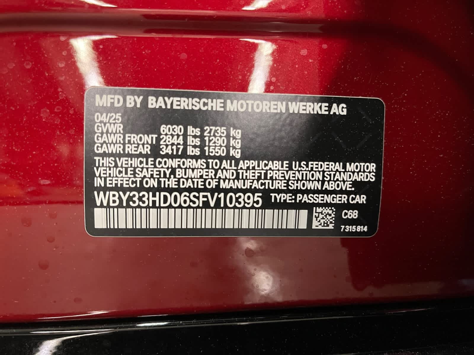 new 2025 BMW i4 car, priced at $79,510