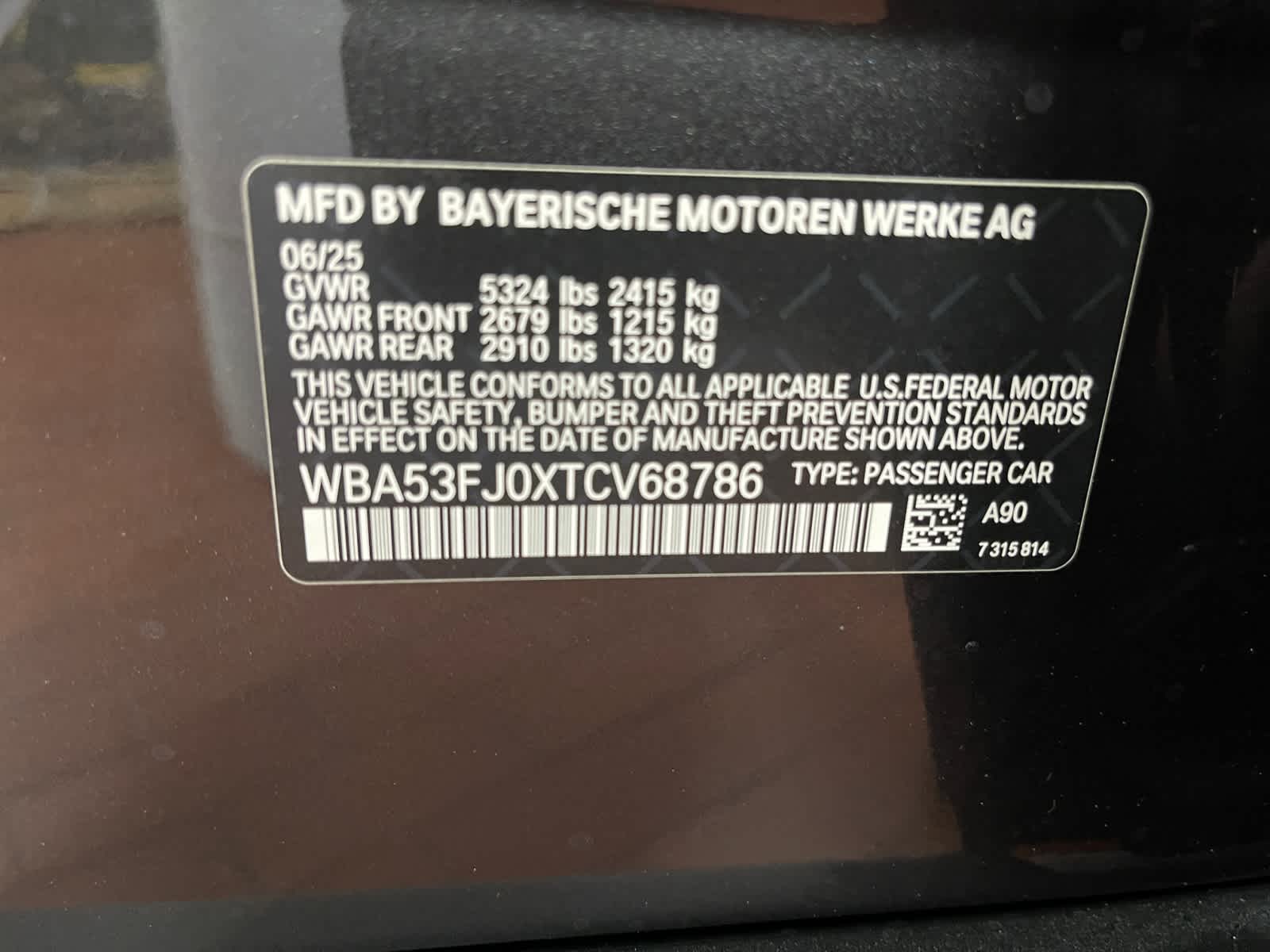 new 2026 BMW 530i car, priced at $66,660