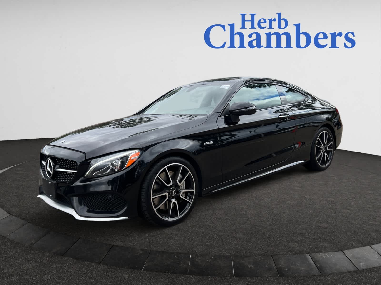 used 2018 Mercedes-Benz AMG C 43 car, priced at $31,998