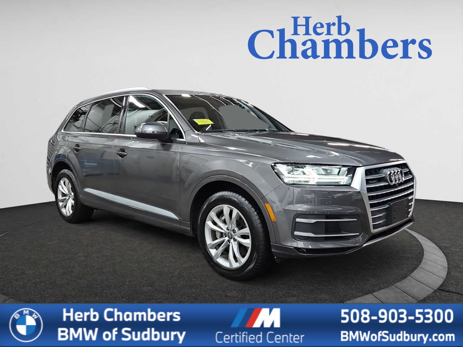 used 2018 Audi Q7 car, priced at $20,498