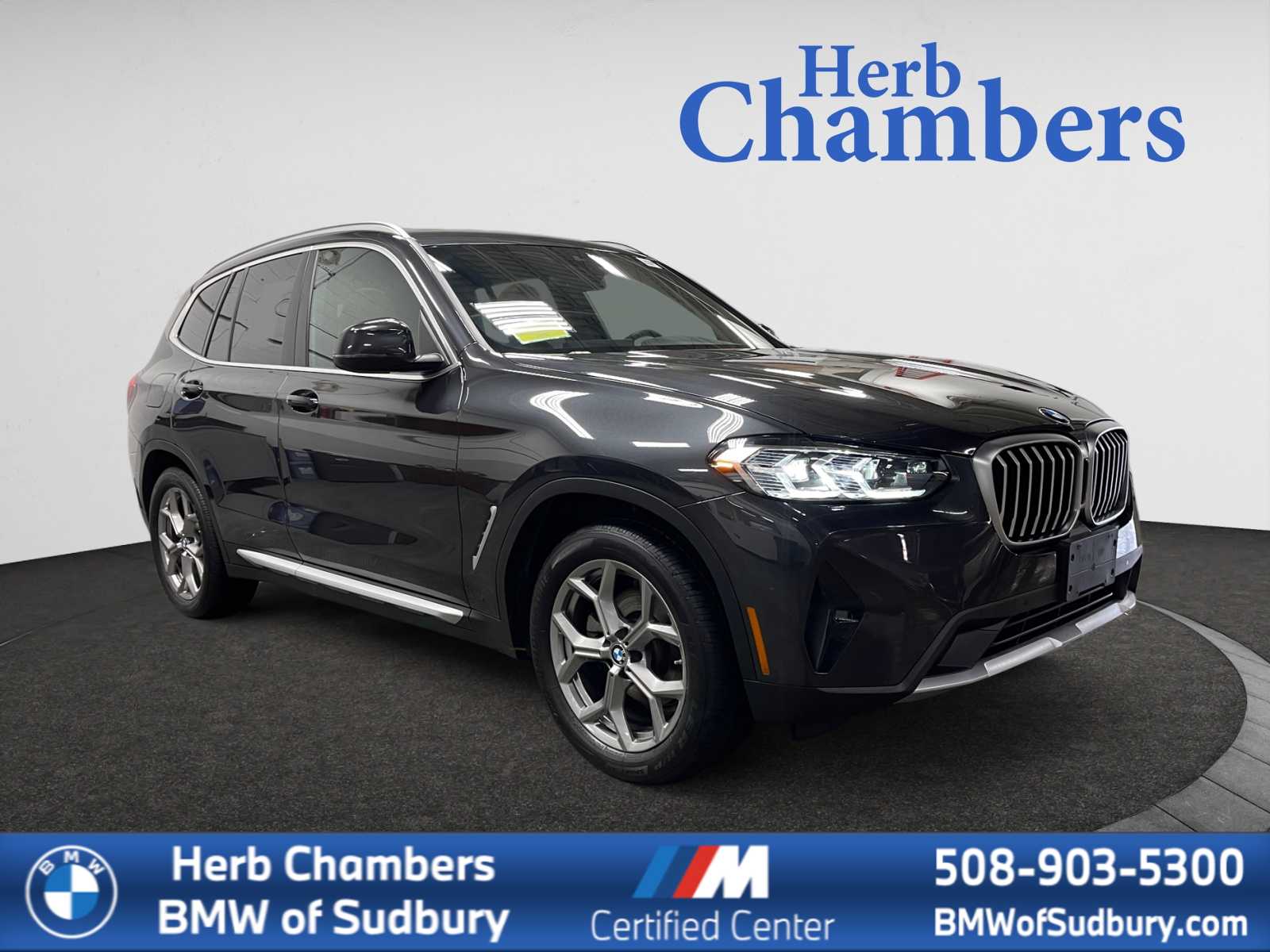 used 2022 BMW X3 car, priced at $37,998