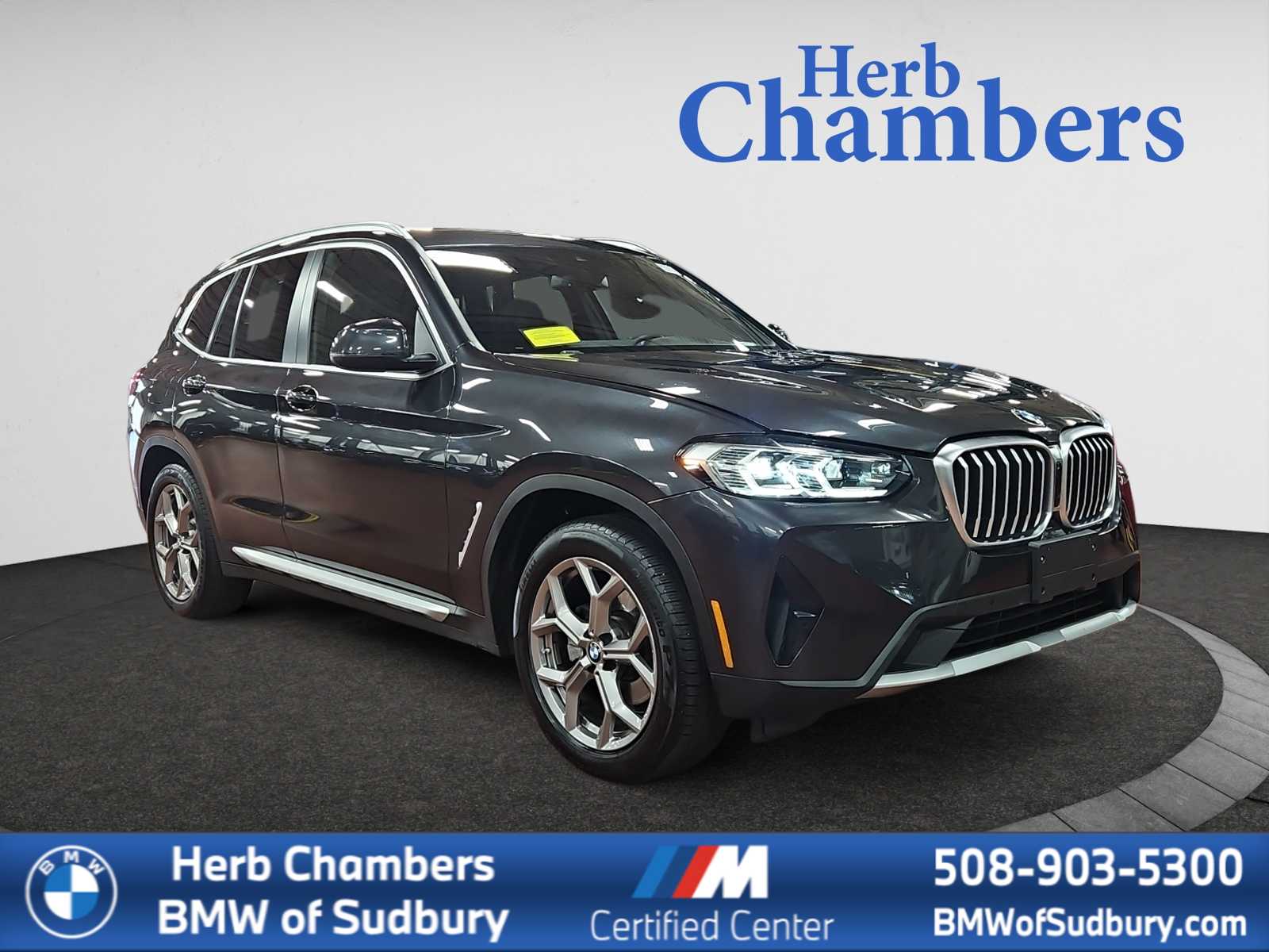 used 2022 BMW X3 car, priced at $38,998