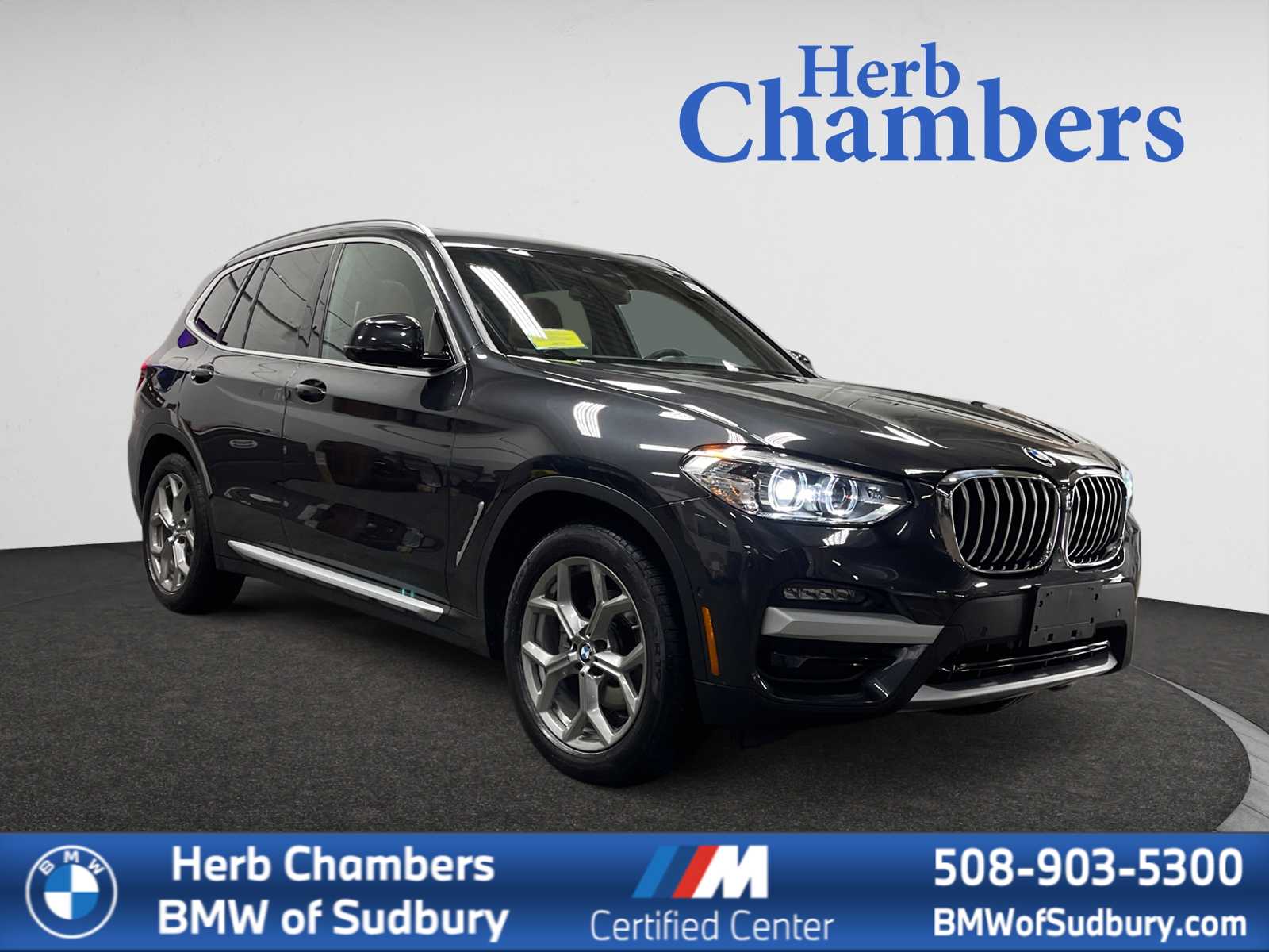 used 2021 BMW X3 car, priced at $34,998