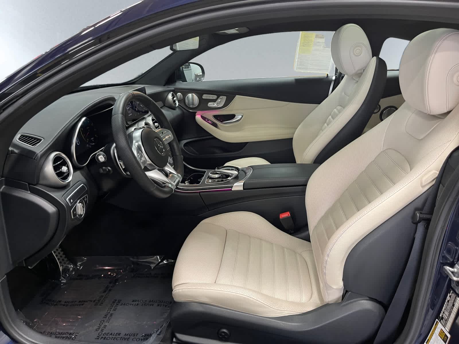 used 2020 Mercedes-Benz AMG C 43 car, priced at $35,998