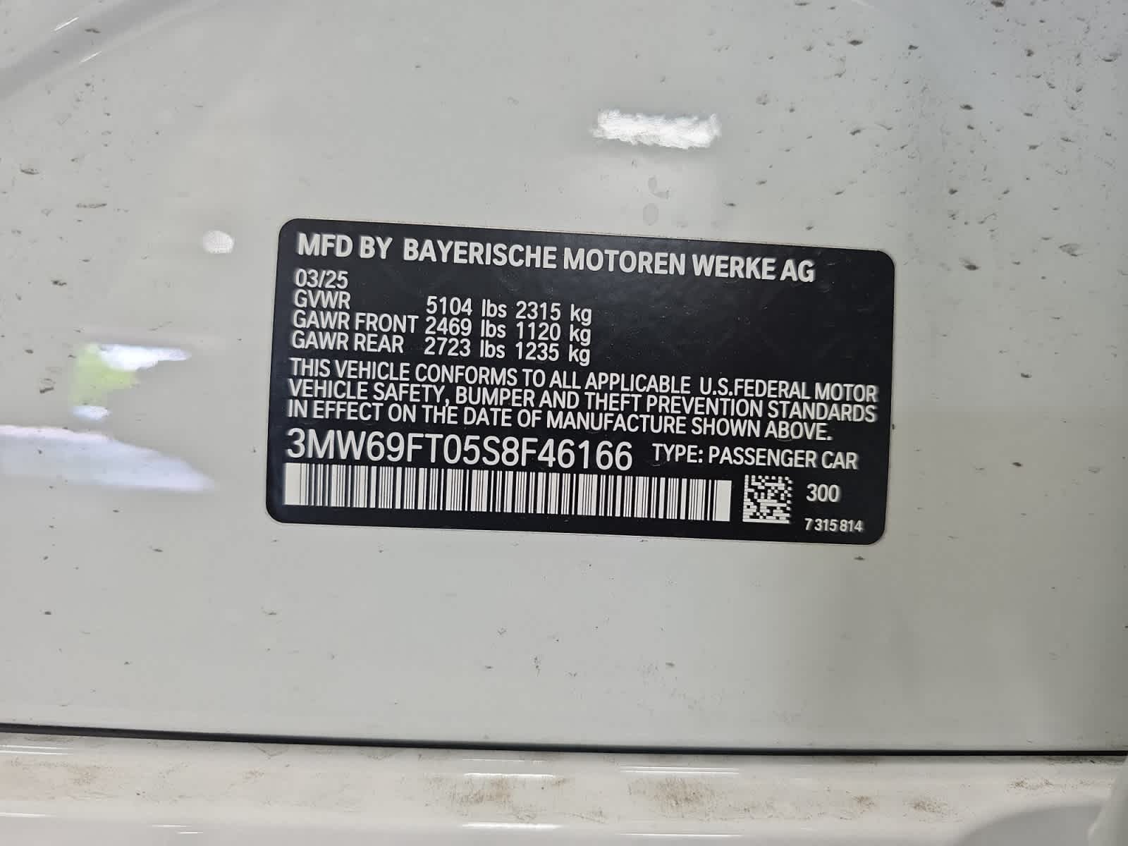 new 2025 BMW M340i car, priced at $68,025